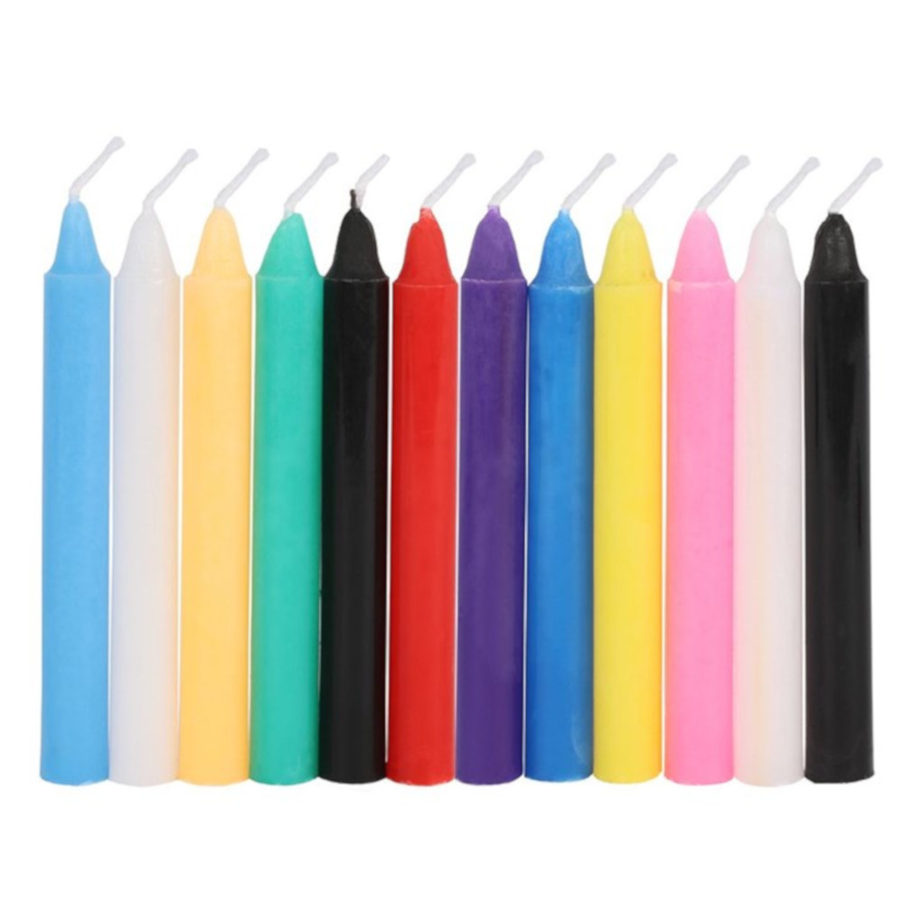 Something Different - Mixed Spell Kaars - Set van 12 - Multicolours
